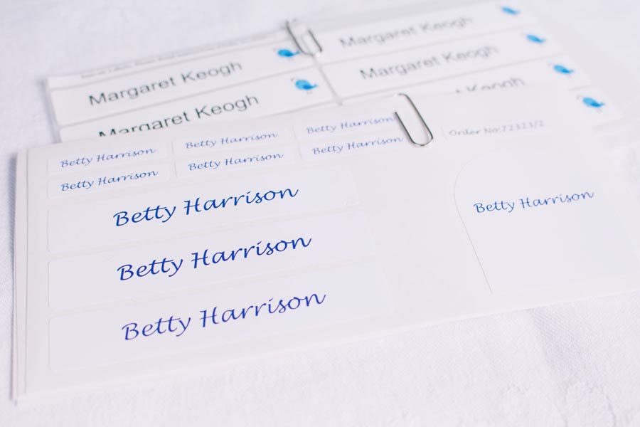 Nursing Home Labels 